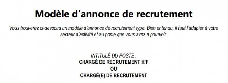 Rédiger une Annonce de Recrutement efficace en 2024 le guide