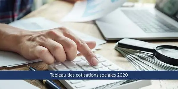 tableau-cotisations-sociales-2020-synthèse-taux-explications