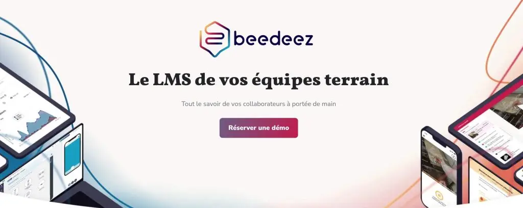 image du logiciel de formation Beedez