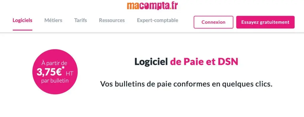 image du logiciel de paie ma compta.fr