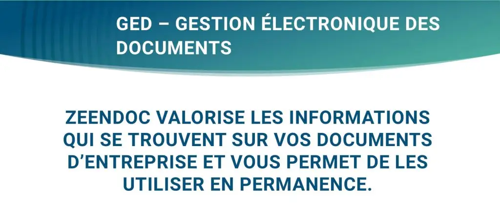 image du logiciel de GED Zeendoc