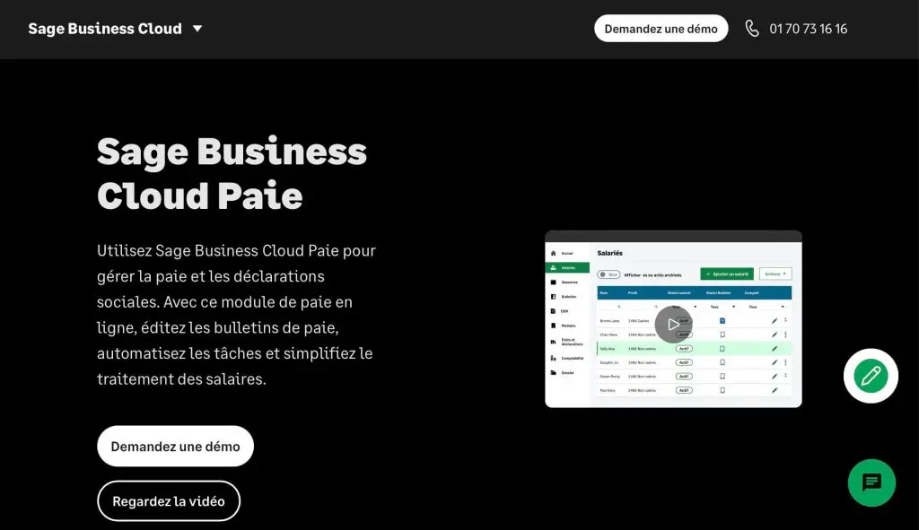 logiciel fiche de paie sage business cloud paie