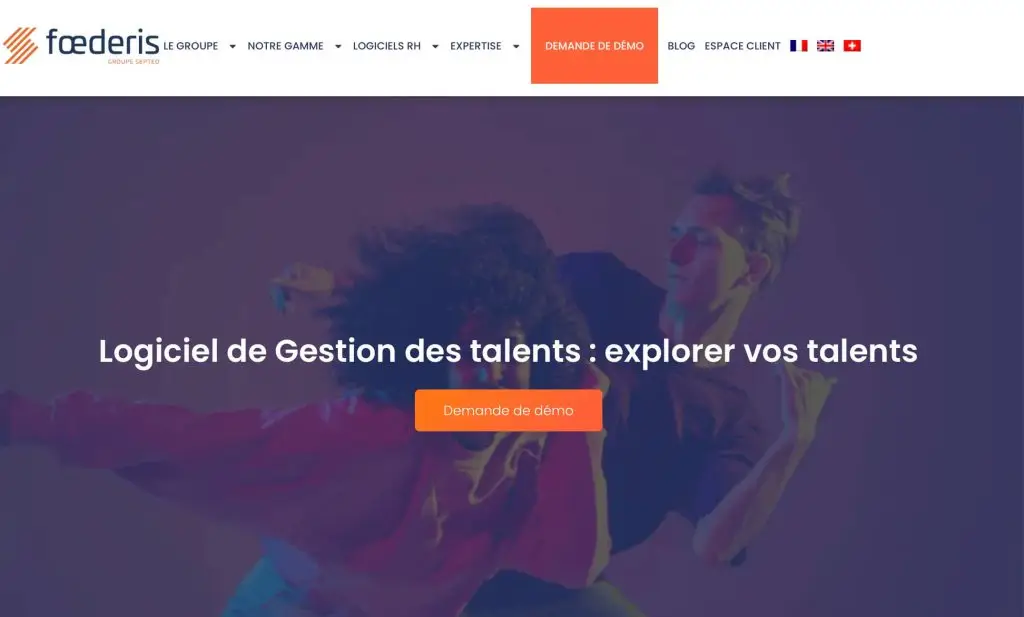 image du logiciel de Talent Management Foederis