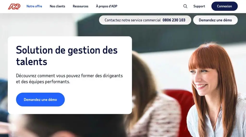 logiciel de gestion des talents ADP