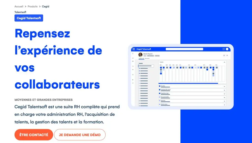 logiciel de gestion des talents Cegid Talent soft