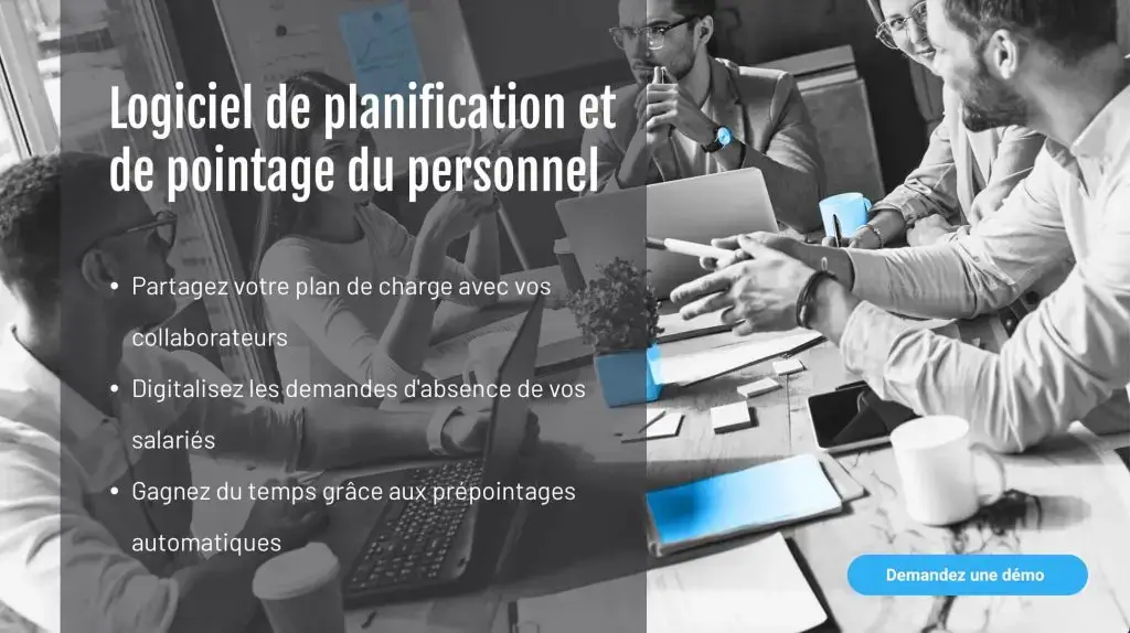 image du logiciel de planning gratuit Staff planning