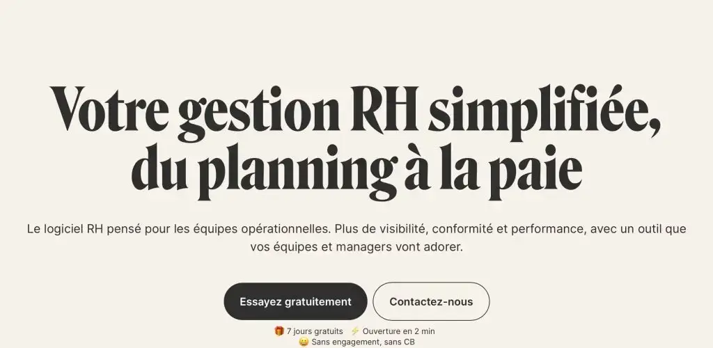 image du logiciel de planning gratuit Combo