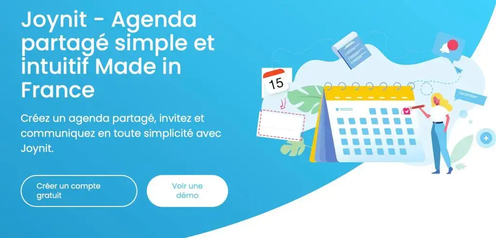 image du logiciel de planning gratuit Joynit