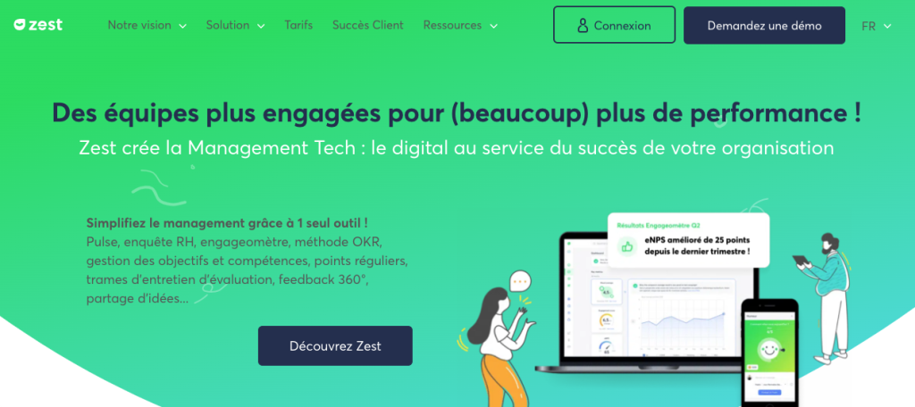 Zest logiciel gestion des competences