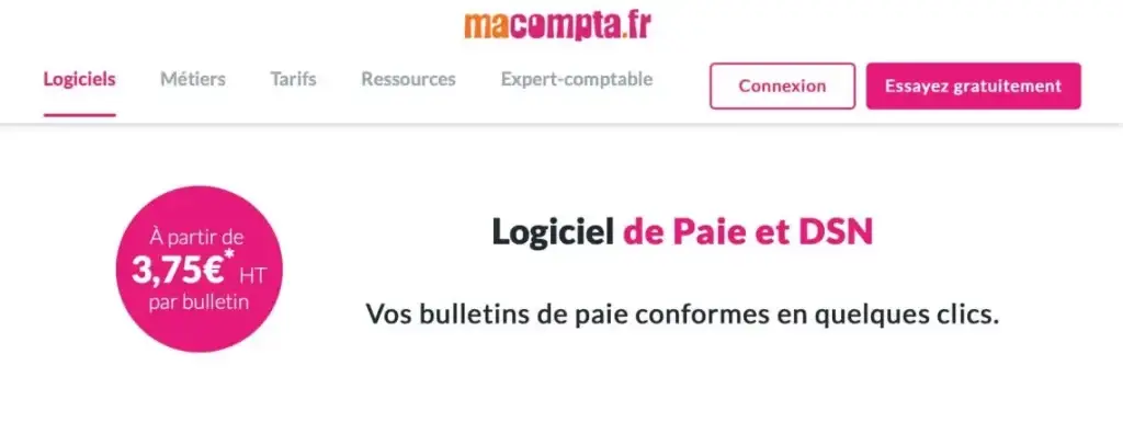 image logiciel fiche de paie gratuit Ma compta.fr