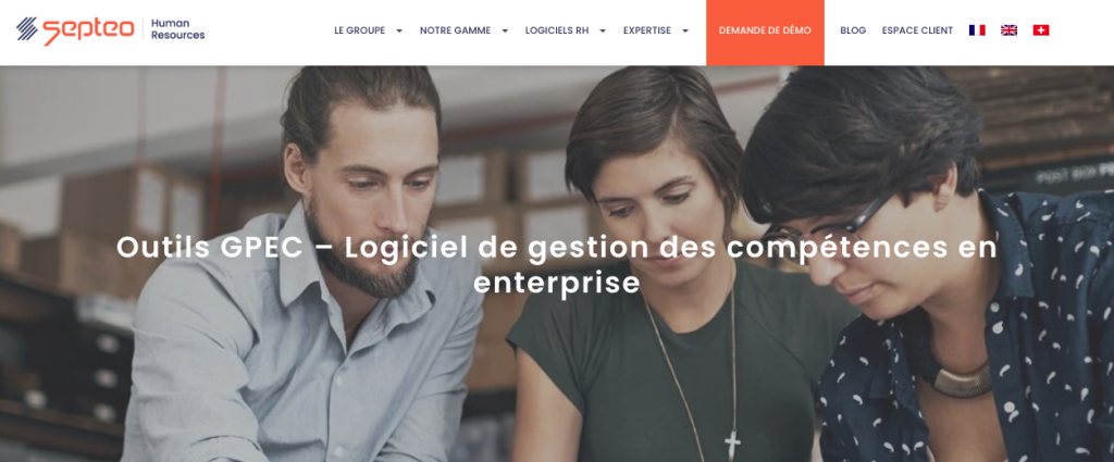 image du logiciel septeo gestion des competences