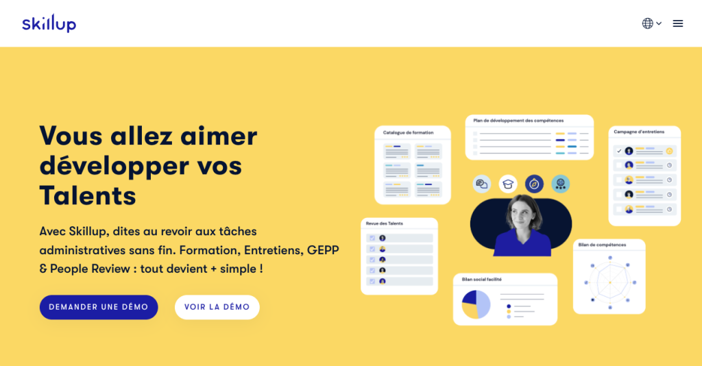 image du logiciel Skillup logiciel de gestion des competences