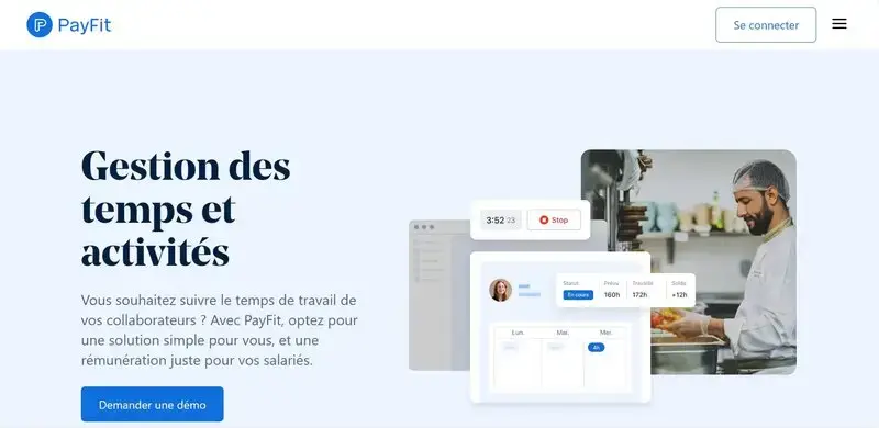 image logiciel gestion du temps payfit