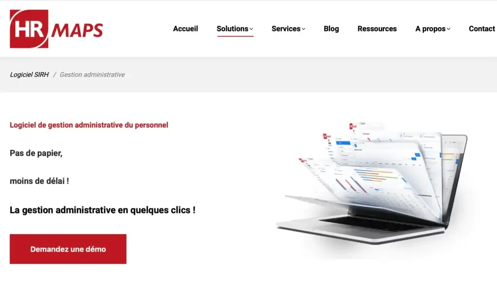image HR maps logiciel de gestion RH 