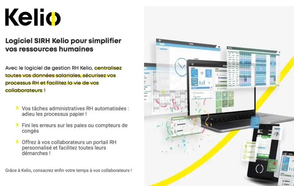 image du logiciel de gestion RH Kelio