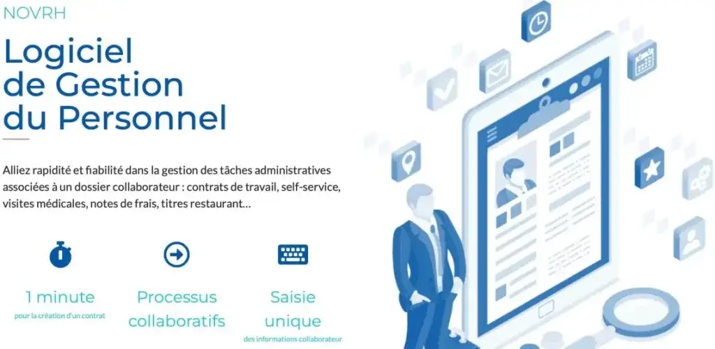 image du logiciel Nov RH de gestion RH 