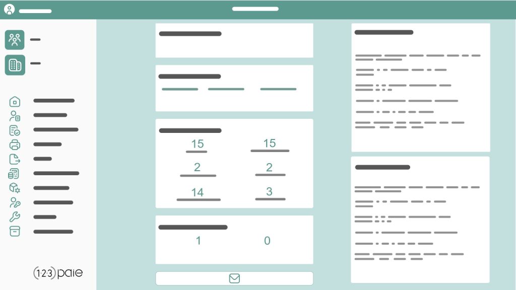 image du logiciel de paie en ligne de kelio