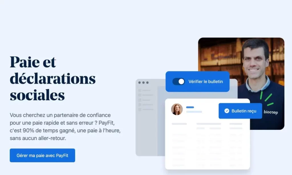 image du logiciel de paie en ligne Payfit