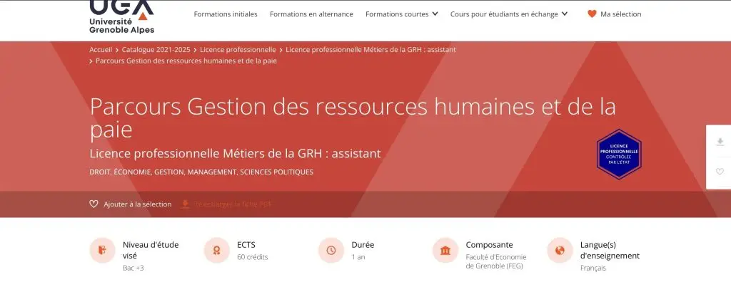 image de la licence pro RH de Grenoble