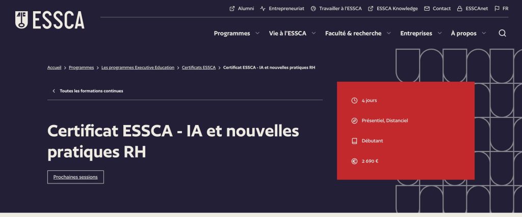 image de la formation rh en reconversion de l'essai