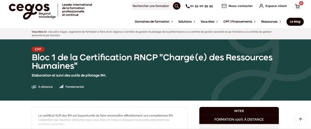 image de la formation rh en reconversion de cegos