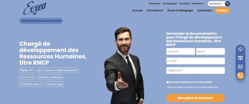 image de la formation rh reconversion d'exxea