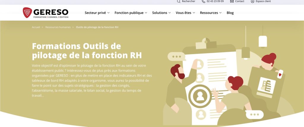 image de la formation rh pour reconversions de Gereso