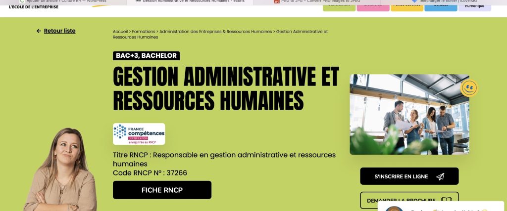 image de la licence rh en alternance d'Ecoris