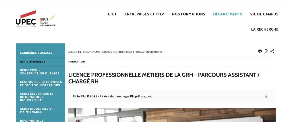 image de la licence RH de l'UPEC