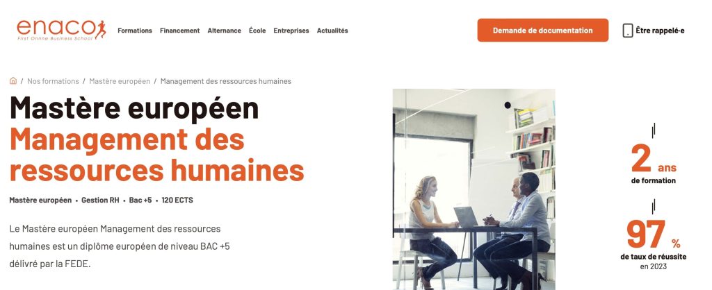 formation pour devenir juriste d'Enaco