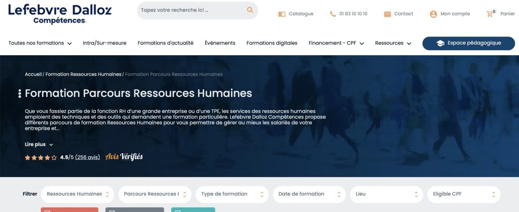 formation juriste de Lefebvre Dalloz