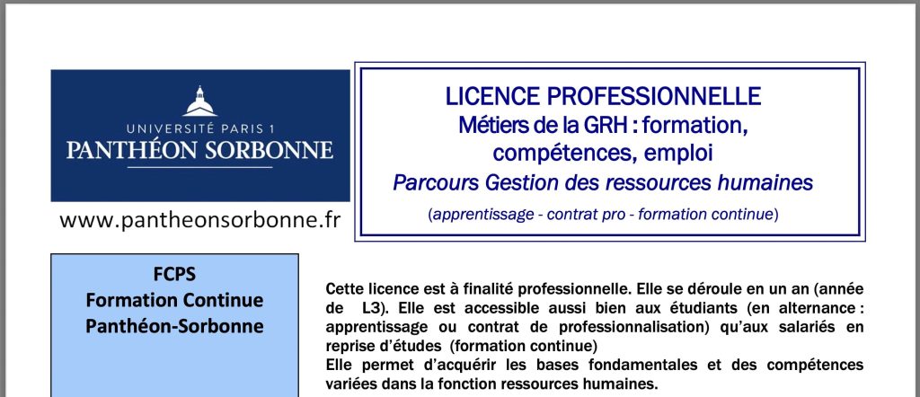 image de la formation RH en alternance de La Sorbonne