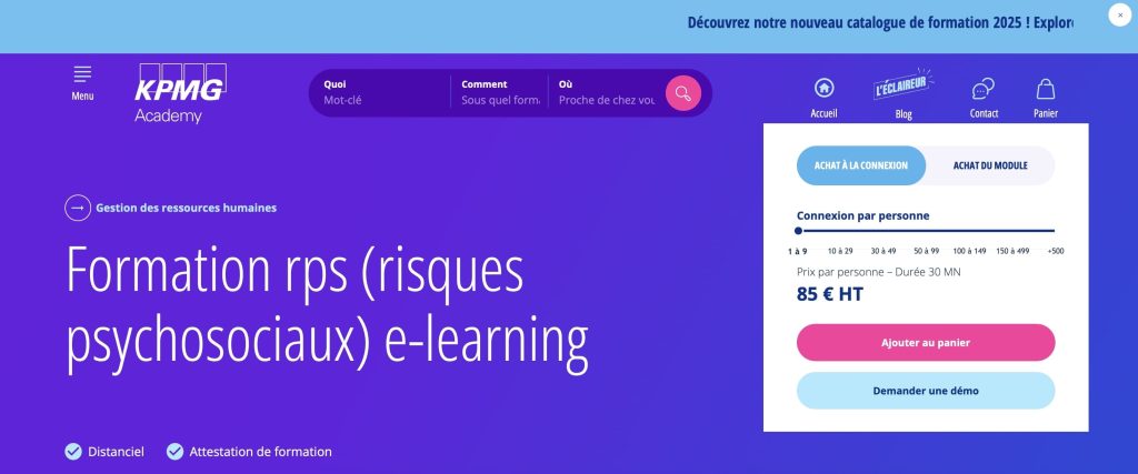 image de la formation RPS de KPMG
