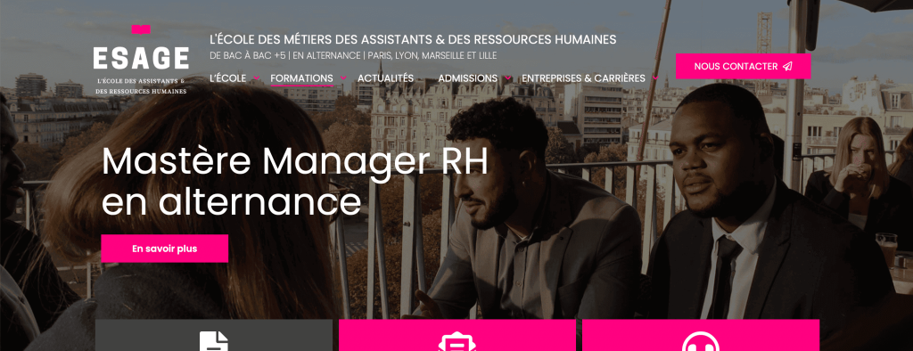 formation pour devenir rh de l'esage