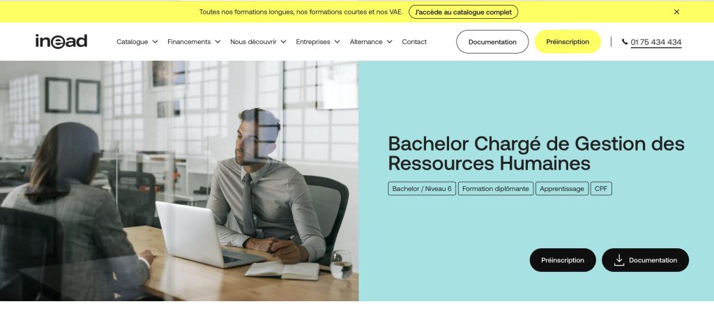 formation rh certifinate d'INEAD