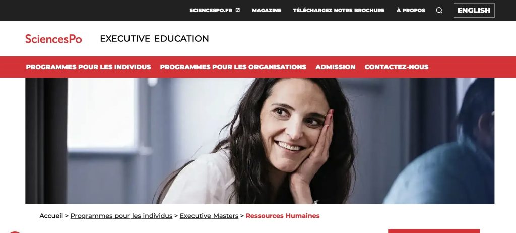 Formation pour devenir DRH sciences po