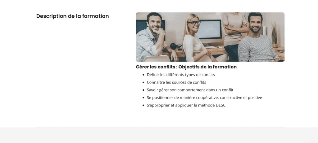 formation en gestion des conflis jazz