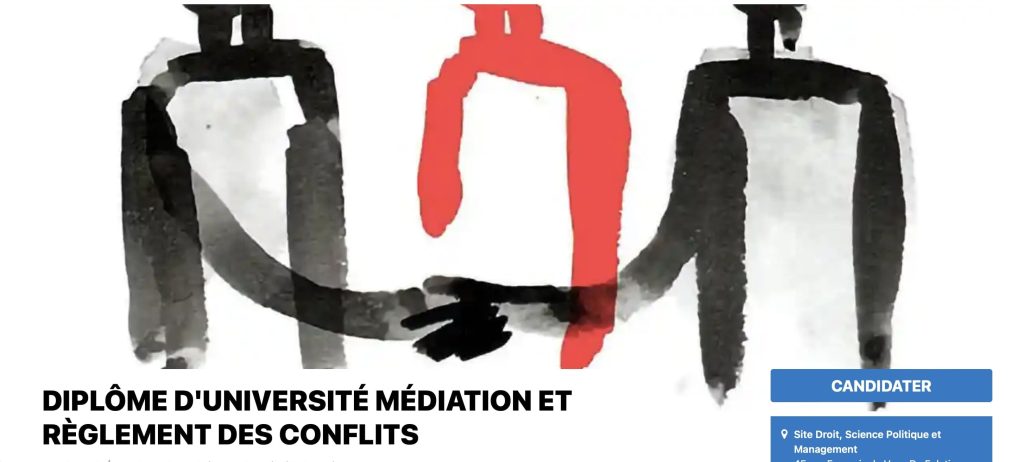 Formation en gestion des conflits de l'université de La Rochelle