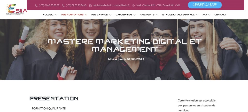 formation managament ESIEA