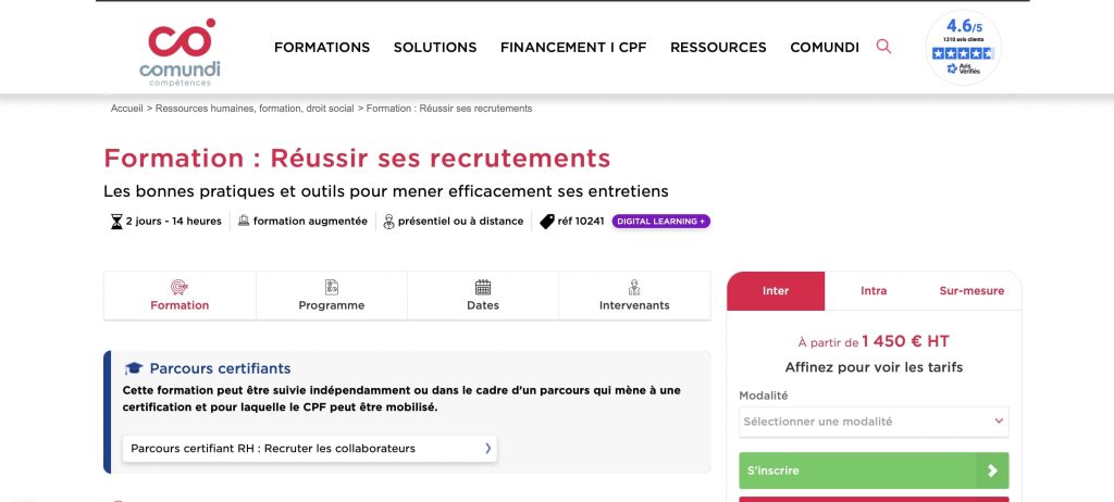 formation en recrutement comundi réussir ses recrutements