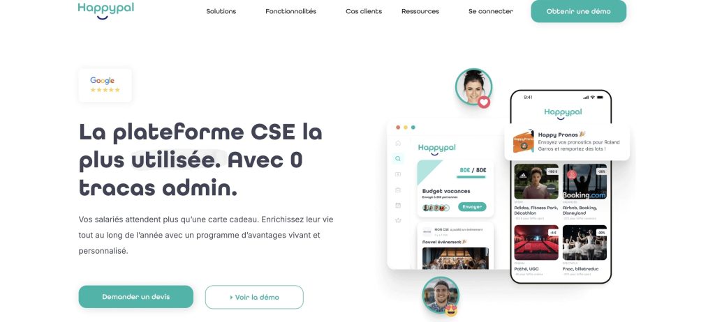 logiciel de gestion du CSE happypall