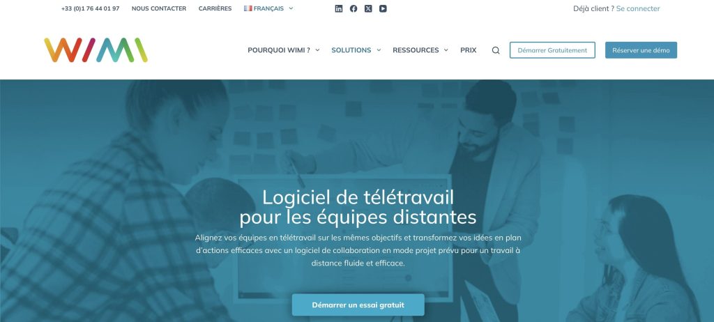 logiciel télétravail Wifi