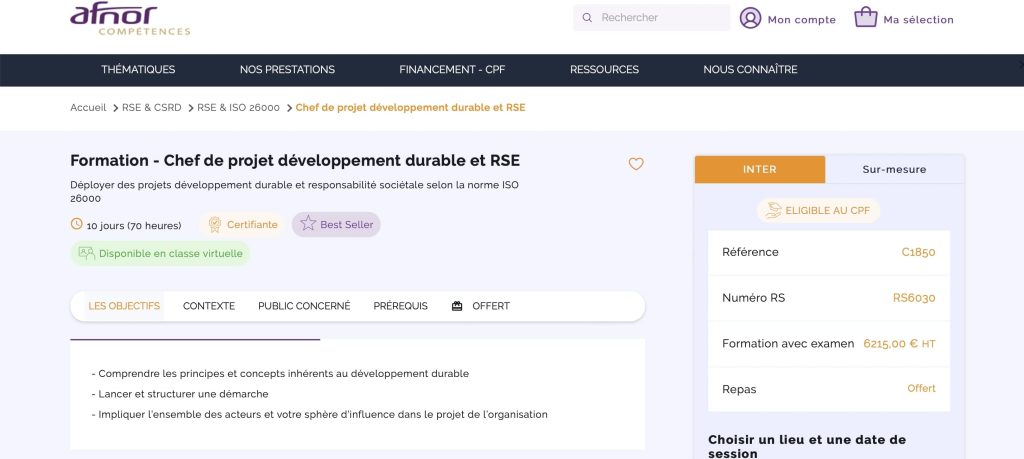 formation-RSE-AFNOR