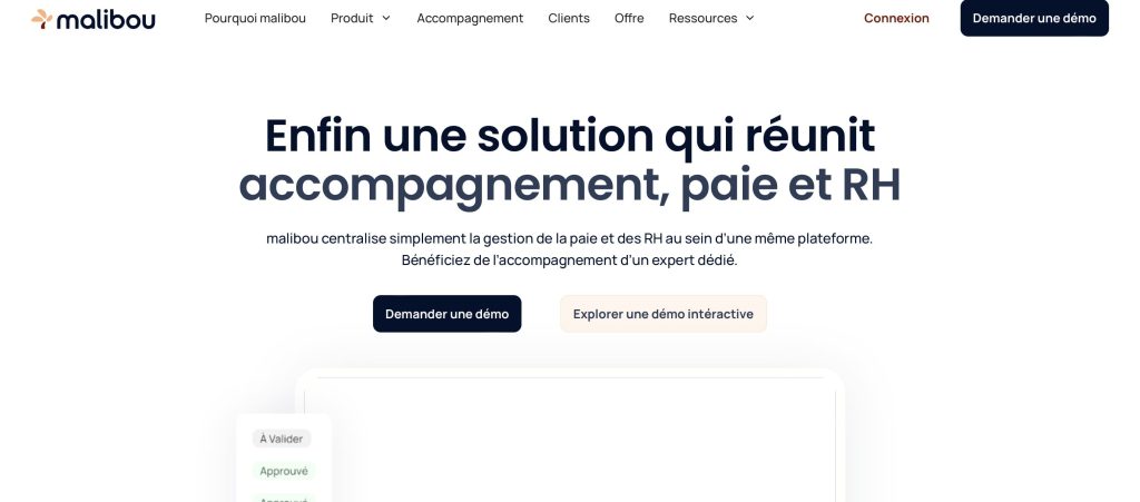 plateforme avantages salariés Malibou