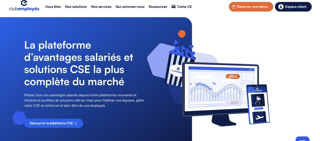 plateforme avantages salariés de Club employés