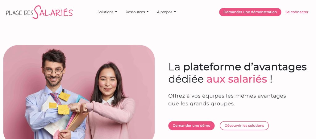 plateforme avantages salariés de Place des Salariés