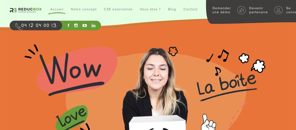 plateforme avantages salariés reducbox