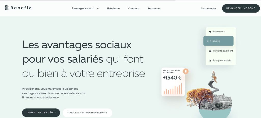 logiciel avantages salariés Benefiz