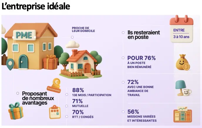 quelle est l'entreprise idéale pour la Gen Z ?