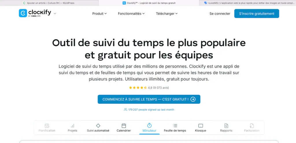 logiciel-suivi-temps-gratuit-Clockify